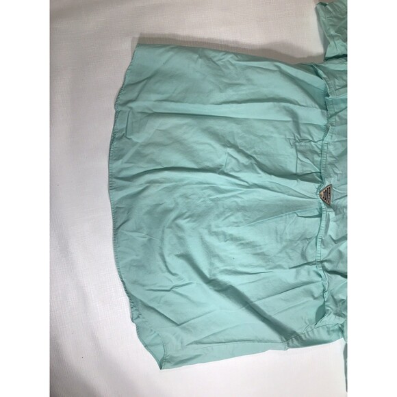 Columbia PFG Shirt Men's Xl Light Blue Button Down Long Sleeve Fishing Gear - Picture 7 of 9